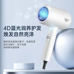 ブルーライトヘアドライヤー 学生向け TikTokで話題のヘアドライヤー 家庭用 寮用 電源切れ保護機能付き ポータブルヘアドライヤー