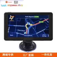 7-дюймовый портативный автомобильный GPS-навигатор емкостный экран 256MB + 8G HD GPS-навигатор все-в-одном
