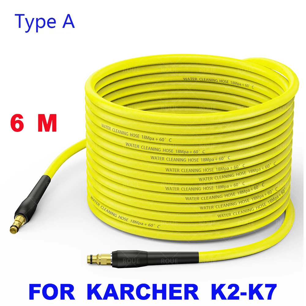 Accesorios de lavadora de alta presión de la serie KAIZHI K, manguera de PVC a prueba de explosiones