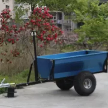 农用自卸拖车 新型小型翻斗车 果园农场拉货运输专用拖车