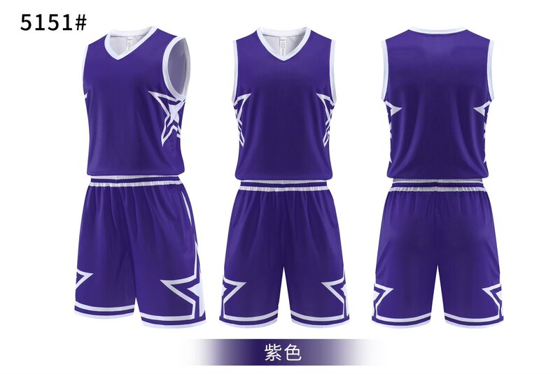 篮球服成人儿童美式运动服背心透气速干CUBA同款夏季宽松篮球套装|undefined