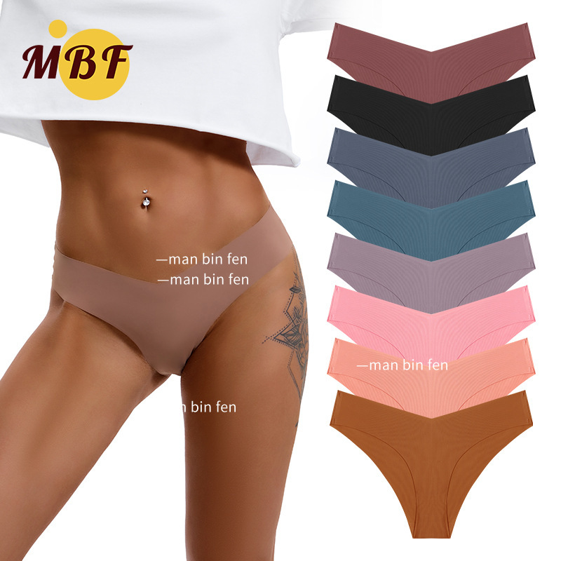 2024 European and American cross-border sexy T pants seamless V-shaped waist close-fitting sports fitness yoga hot women's briefs 2024 European and American cross-border sexy T pants seamless V-shaped waist close-fitting sports fitness yoga hot women's briefs
