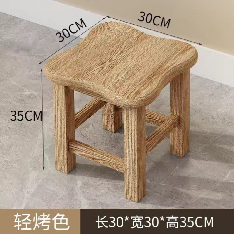 小木凳实木椅家用小板凳矮凳客厅茶几小方凳子大人结实耐用换鞋凳|undefined