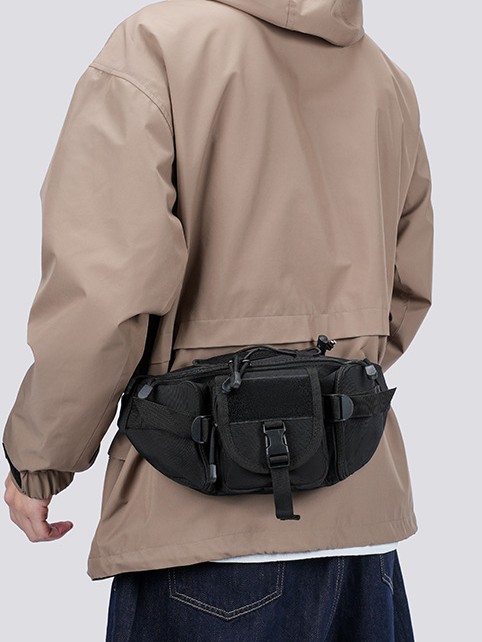 Mochila de ciclismo Mochila deportiva al aire libre Mochila de pecho resistente al desgaste Viajes de montaña Luya Mochila táctica multifuncional