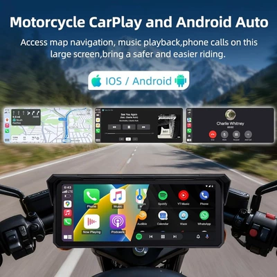 Cross-Border 8.1inch Motorcycle Motorcycle driving recorder
