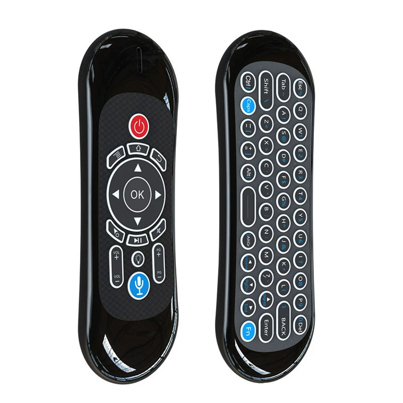 T120 Голосовой летающий мышь 2.4G с разноцветной подсветкой ТВ ПК Sky Box C120 обновление