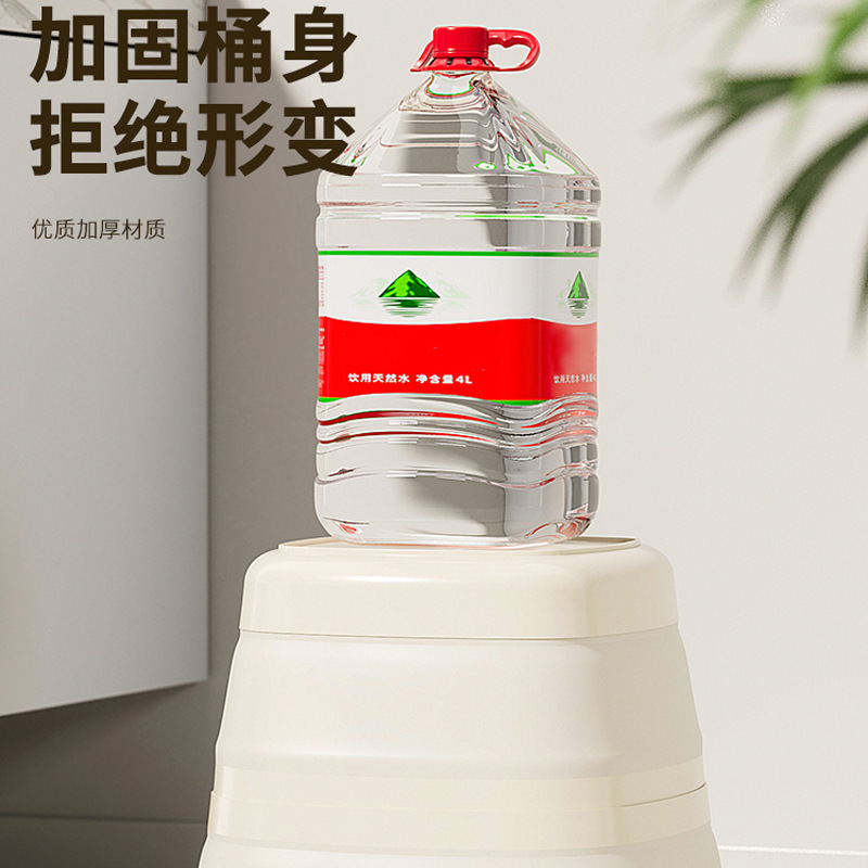 折叠水桶家用大容量学生宿舍手提桶车载户外钓鱼旅行便携式泡脚桶|undefined