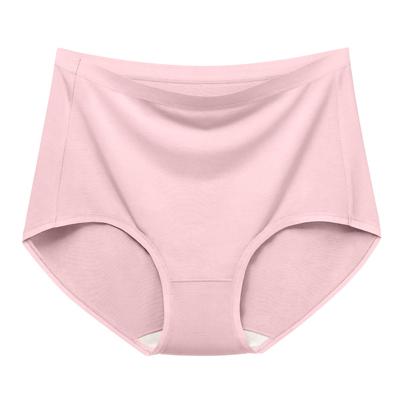 Silk antibacteriano modal de cintura alta ropa interior de las mujeres de la cadera elevación del vientre contratación 40,00 kg-87,50 kg gordita ropa interior de la muchacha más tamaño al por mayor de las mujeres