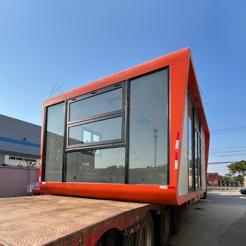 Cabina de Apple Vivienda de oficina móvil Habitación soleada Camping B & B Cápsula espacial Hotel móvil B & B