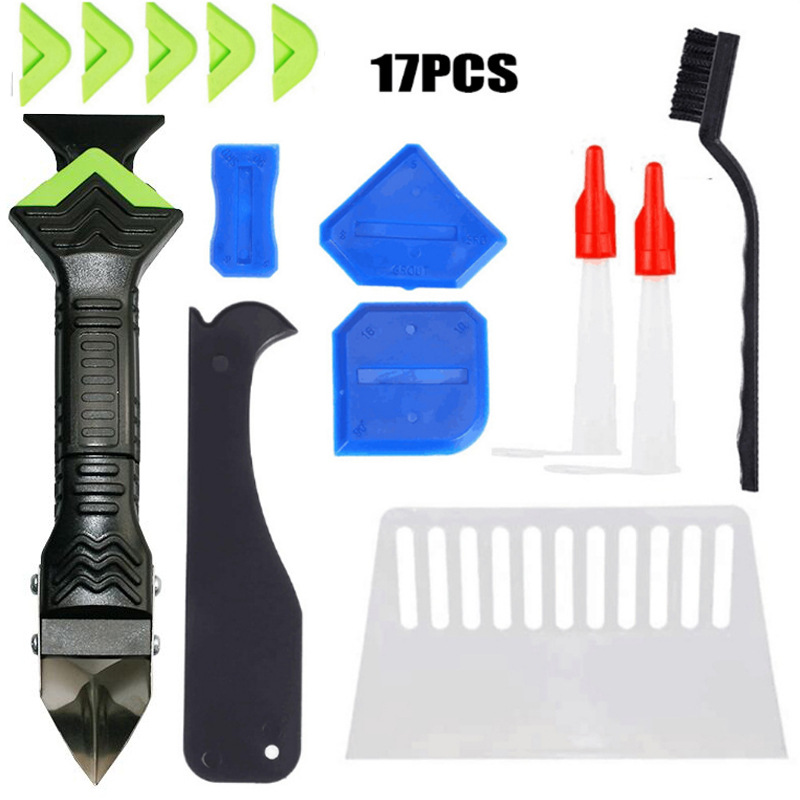 17 피스 세트 (그린 3 in 1 골드