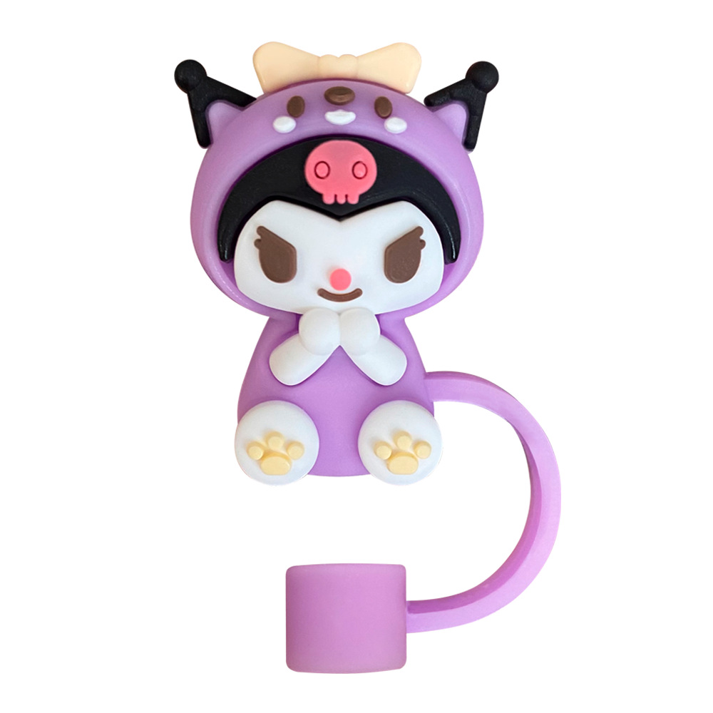 Calent Single Buzz Lightyear 10mm cubierta de cubierta de paja de goma suave cubierta de cubierta de paja Stanley cubierta de paja de polvo cubierta de paja