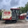 沃得加大自动油菜收割机