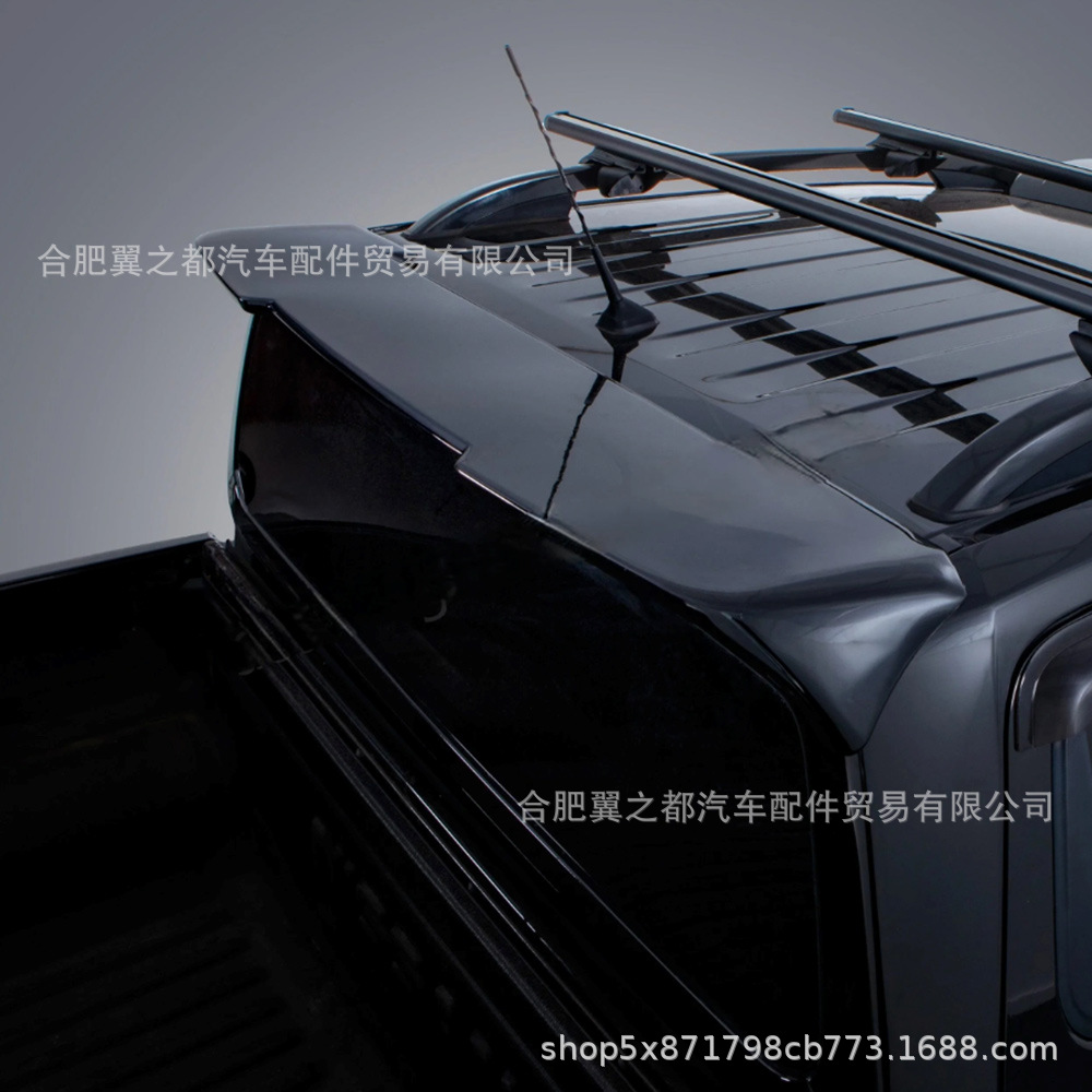 Suitable for 2016-2020 Nissan Navara NP300 top wing modification NAVARA no-drill car rear spoiler