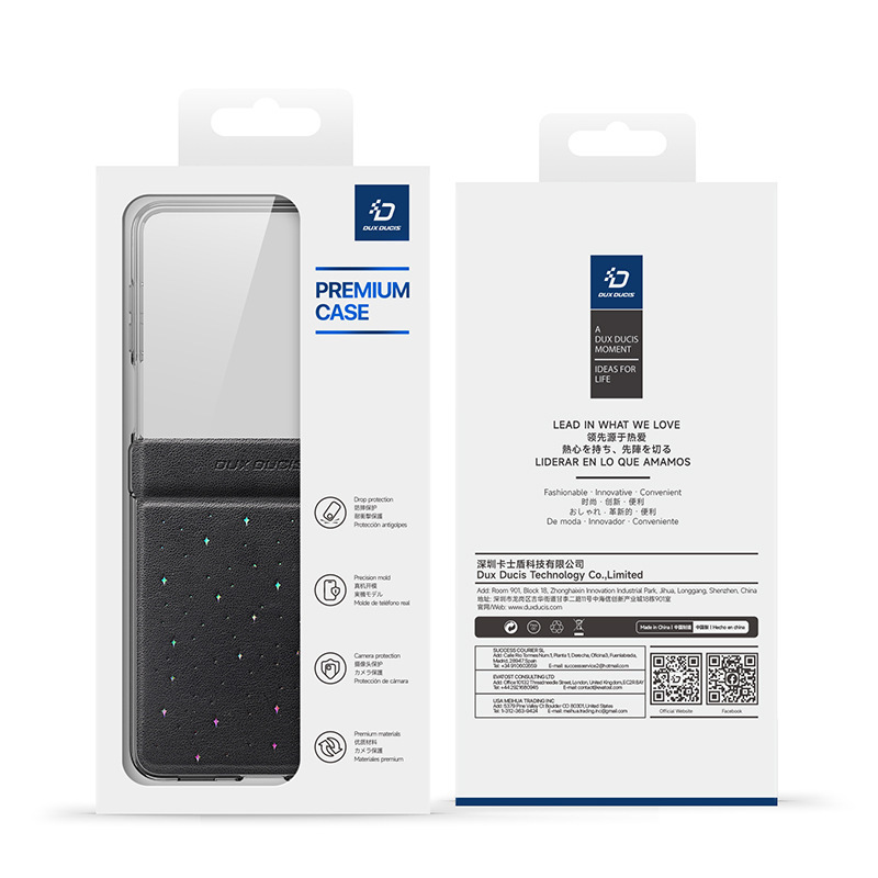 Samsung ZFold 30% off スタッキングスクリーン携帯電話ケースに適した工場肌の感触 Flip7 ファンタジー星空インフリップケース|undefined
