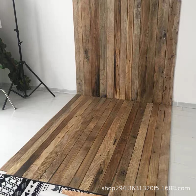 Wholesale weathered old elm wood door board bar table top Elm old wood board wood stair board weathered board