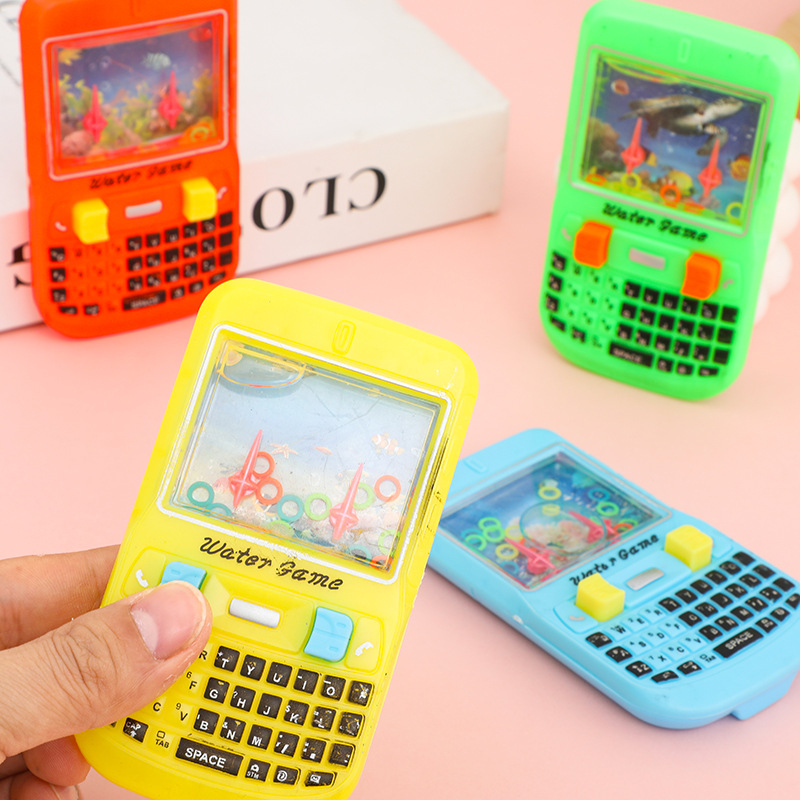 Juguetes de plástico al por mayor transfronterizos Mini máquina de agua para niños Máquina de juego de anillo de juguete Juguetes nostálgicos