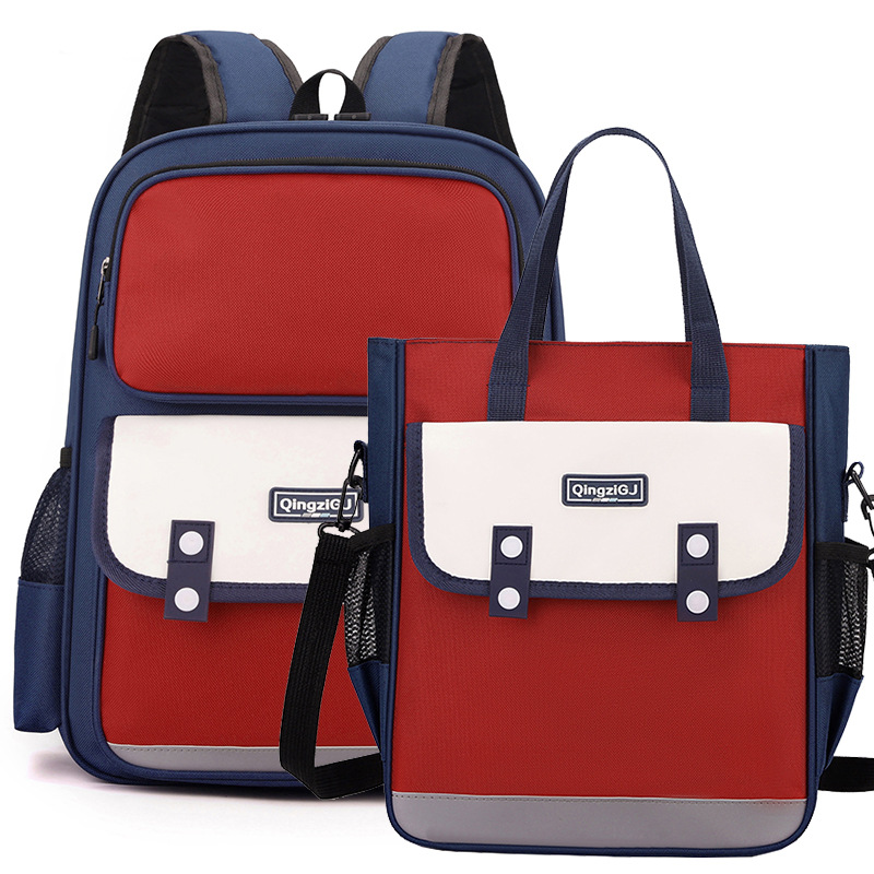 Mochilas escolares para niños con logotipos impresos personalizados, mochilas para estudiantes de primaria, mochilas escolares para mujeres, bolsos cruzados, instituciones de formación con buena apariencia