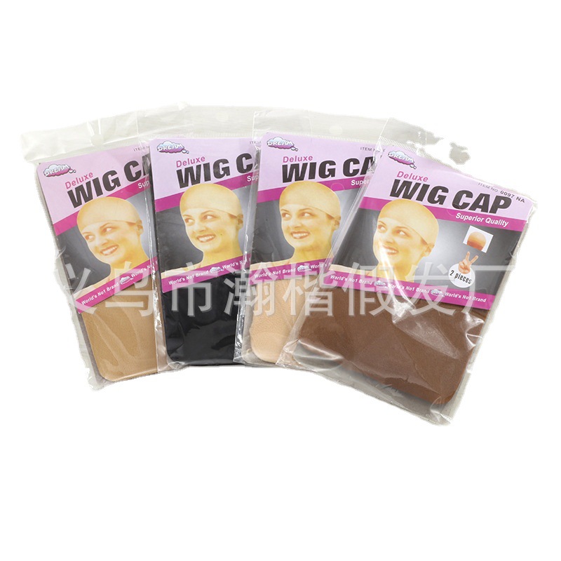 Manufacturer Delivers European and American Nylon Wig Hair Nets, Cos Stockings Wig Caps, African Wig Hair Caps Wigc