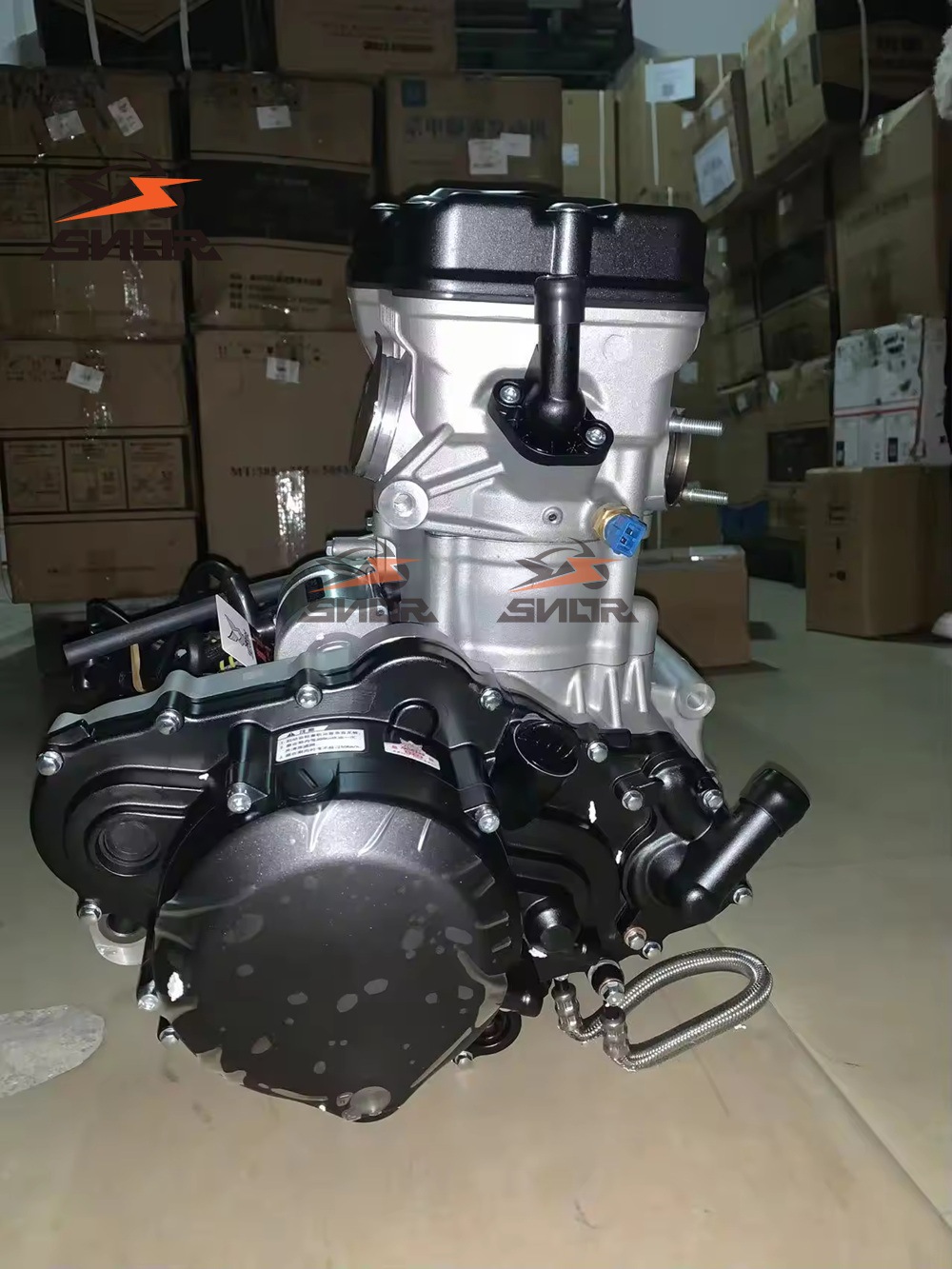 Motorcycle four-stroke water-cooled engine assembly 450cc Zongshen NC450S NC450EFI electric injection engine