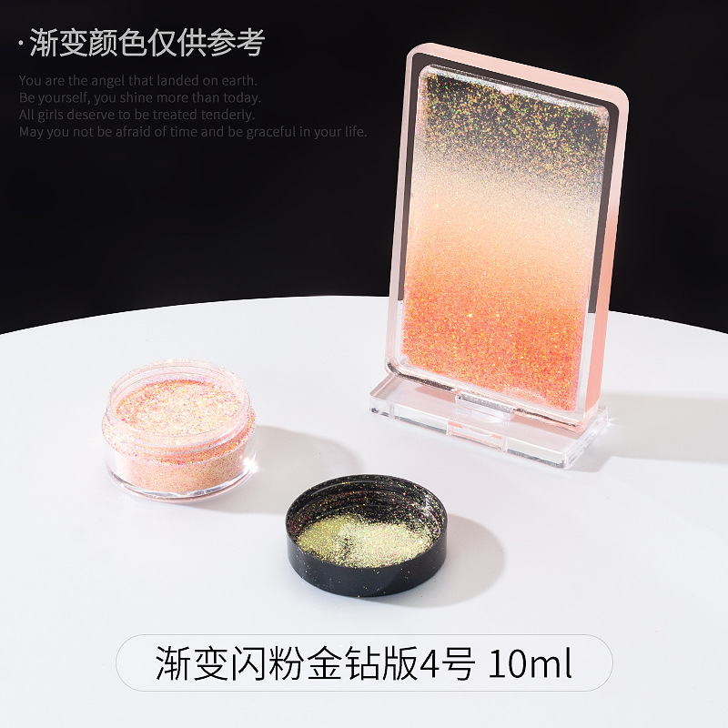 polvo brillante DIY material sequinilla goteo AB molde resina UV aceite Mahjong relleno joyas auriculares ilusión