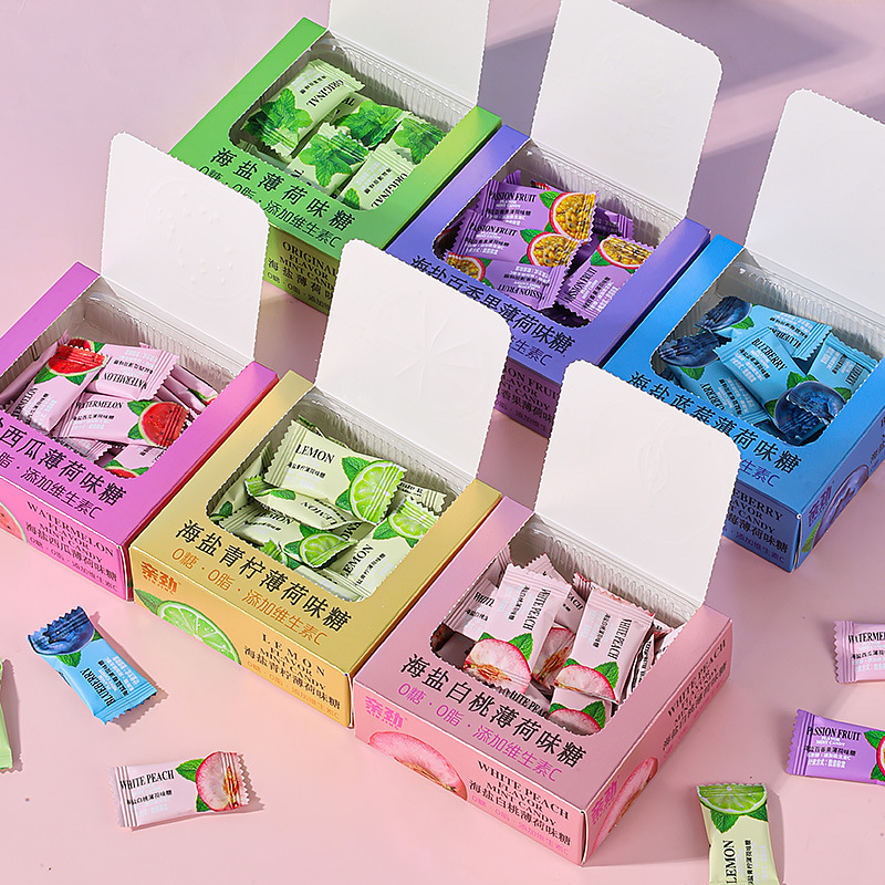 Pro-Jin Haiyan Sugar-free Mint Vitamin C Zero Sugar Zero Fat Fresh Breath Kissing Bunch Snack Candy Pro-Jin Haiyan Sugar-free Mint Vitamin C Zero Sugar Zero Fat Fresh Breath Kissing Bunch Snack Candy
