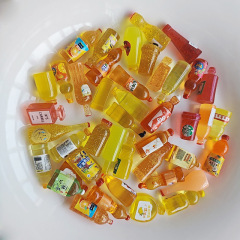 模擬樹脂ボトル装飾品食品玩具ゼリー日本のコンビニエンスストアアクセサリー飲料ボトルジュエリーアクセサリー手作り DIY