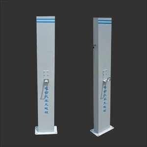 Car charging pile column new energy electric car charging pile outdoor column with hook door can be installed leakage protection