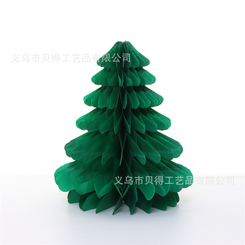 Decoraciones de Navidad, adornos de árbol de Navidad, colgantes de Navidad plegables, adornos de árbol de Navidad, árbol de mesa, árbol de Navidad