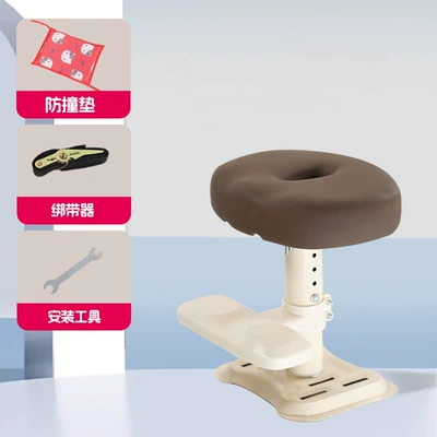 Electric Car Child Seat Baby Seat Sitting Chair Front Battery Car Child Seat Child Safety Seat (Electric car child seat) - single-seat-coffee-color