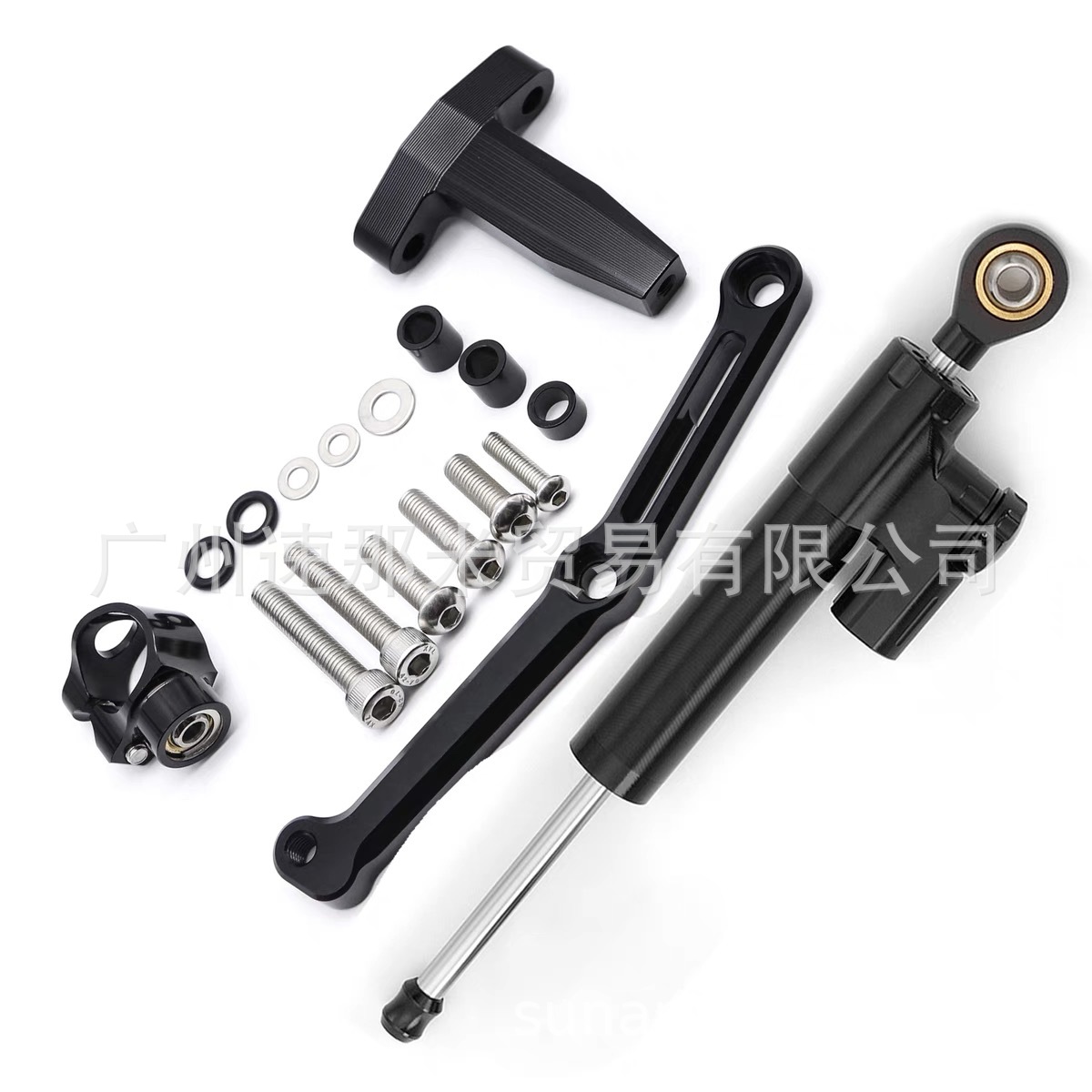 Suitable for Benelli 752S 2019-2023 modified titanium handlebar damper anti-shake stabilizer bracket