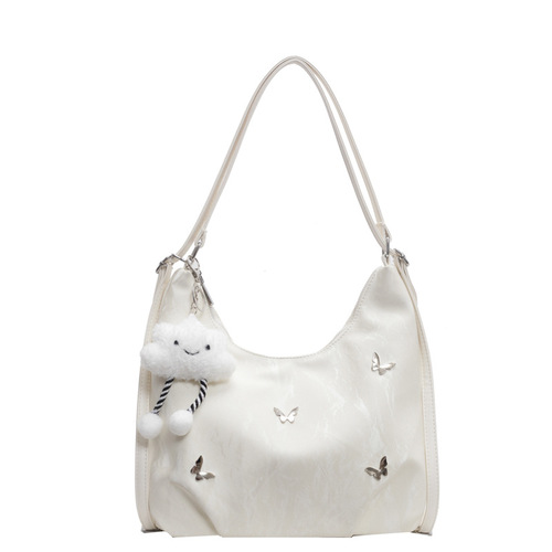 2024 new women's bag large capacity bag high-end fashion backpack versatile commuting to class single shoulder crossbody bag