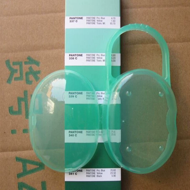 Очень нравится новый овальный футляр для пустышек из полипропилена, коробка для детских пустышек, производитель коробок для хранения пустышек.