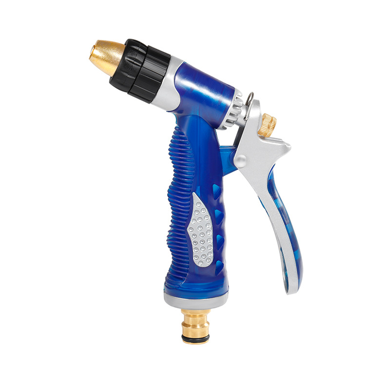 Household Car Wash High Pressure Water Gun Multifunctional Garden Water Gun Car Wash High Pressure Water Gun Full Copper Car Water Gun Head