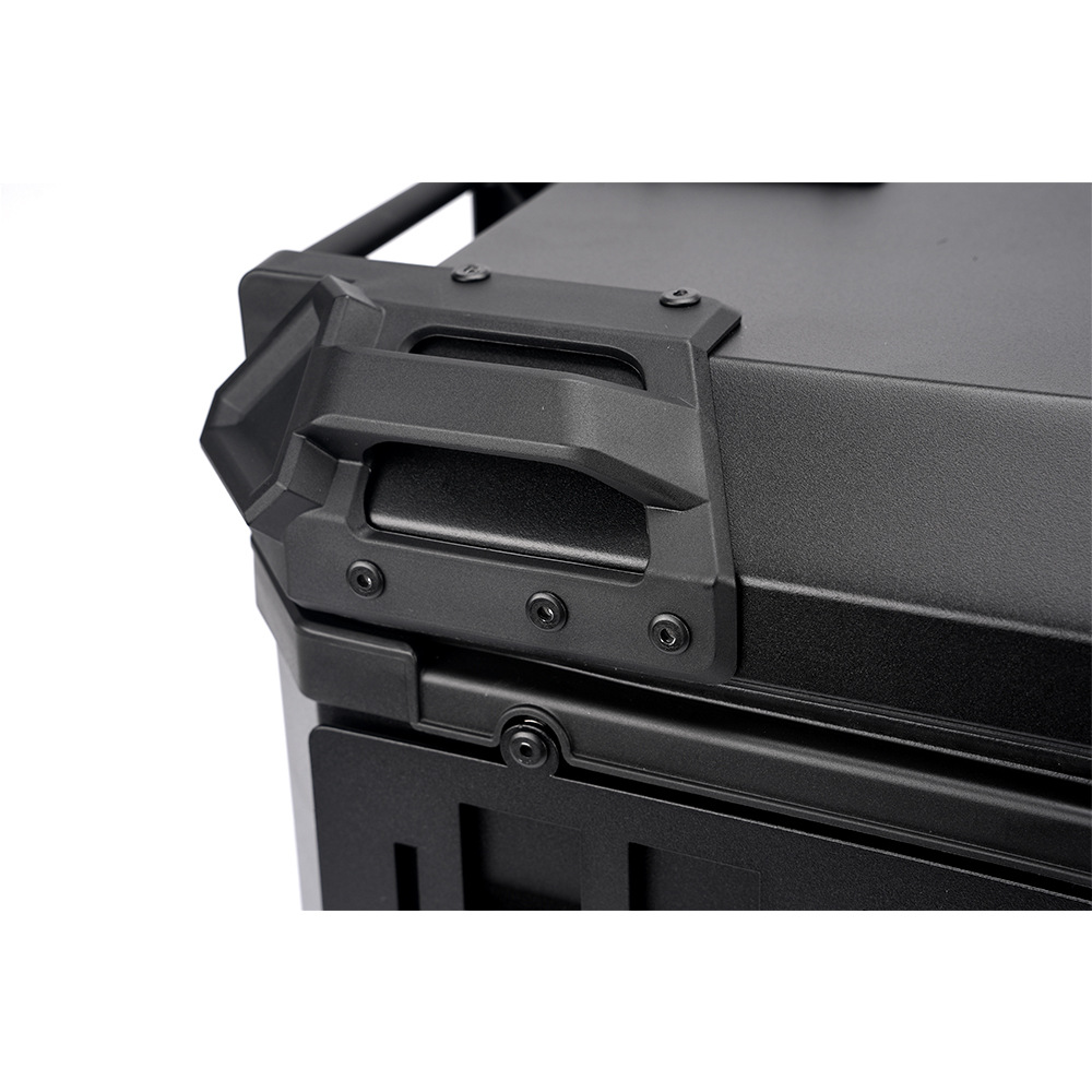 28L/35L motorcycle aluminum alloy side box universal waterproof anti-collision trunk aluminum alloy quick release three boxes