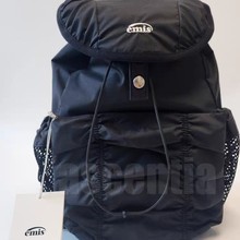 Emis褶皱淑女背包迷你双肩包女ins户外旅游运动