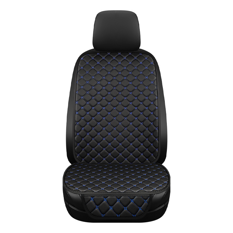 Cojín de asiento de automóvil transfronterizo, cojín de asiento de cuero de tres piezas, cojín de asiento de automóvil de cuero, asiento de automóvil general