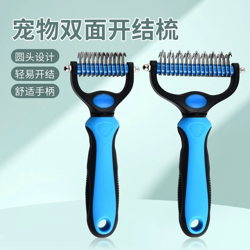 Спотовая расческа из нержавеющей стали для домашних животных