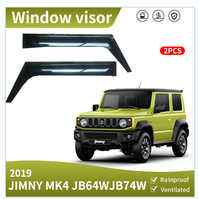Suitable for 2019-2020 New Suzuki Jimny Jb74 Exterior Modification Parts Jimny Rain Visor Thickened Rain Shield