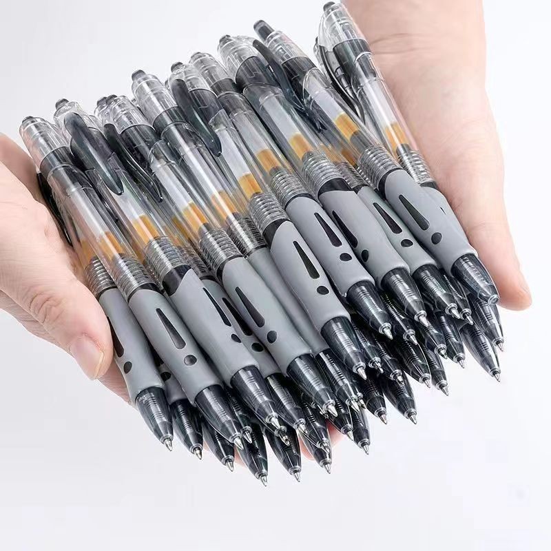 GP1008 Exclamation Mark Press Gel Pen 0.5 Bullet Student Brush Question Pen Sign Pen Learning Office Supplies