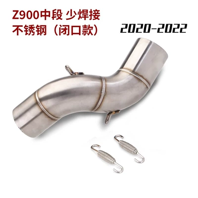 2017-2022, Exhaust pipe - stainless-steel-middle-section-20-22-years-closed