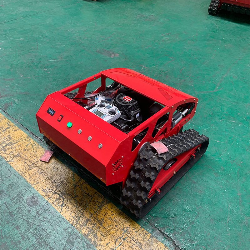 隆鑫智能遥控剪草机 河堤 斜坡割草机 源头工厂智能遥控割草机