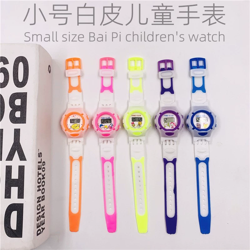 Прямые продажи с фабрики, популярные часы, небольшие подарки для студентов, детские часы-желе, электронные часы с мультяшными персонажами для мальчиков и девочек.