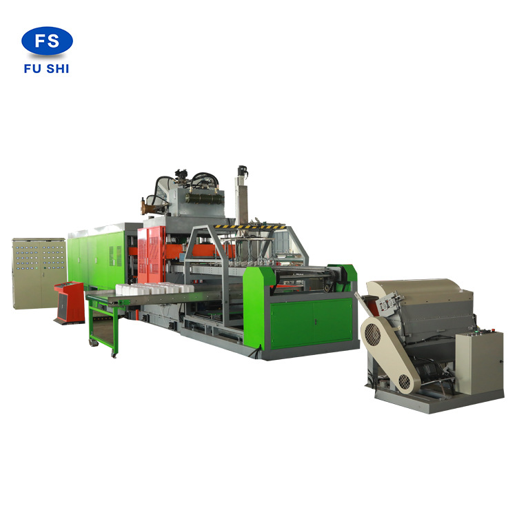 富士供应 PS聚苯乙烯发泡餐盒生 产线 一次性外卖饭盒设备 ce认证