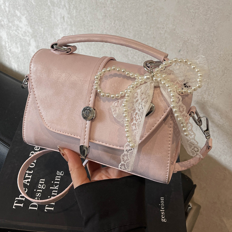 Borsa a tracolla quadrata retro borsa donna versatile elegante_voghion.com