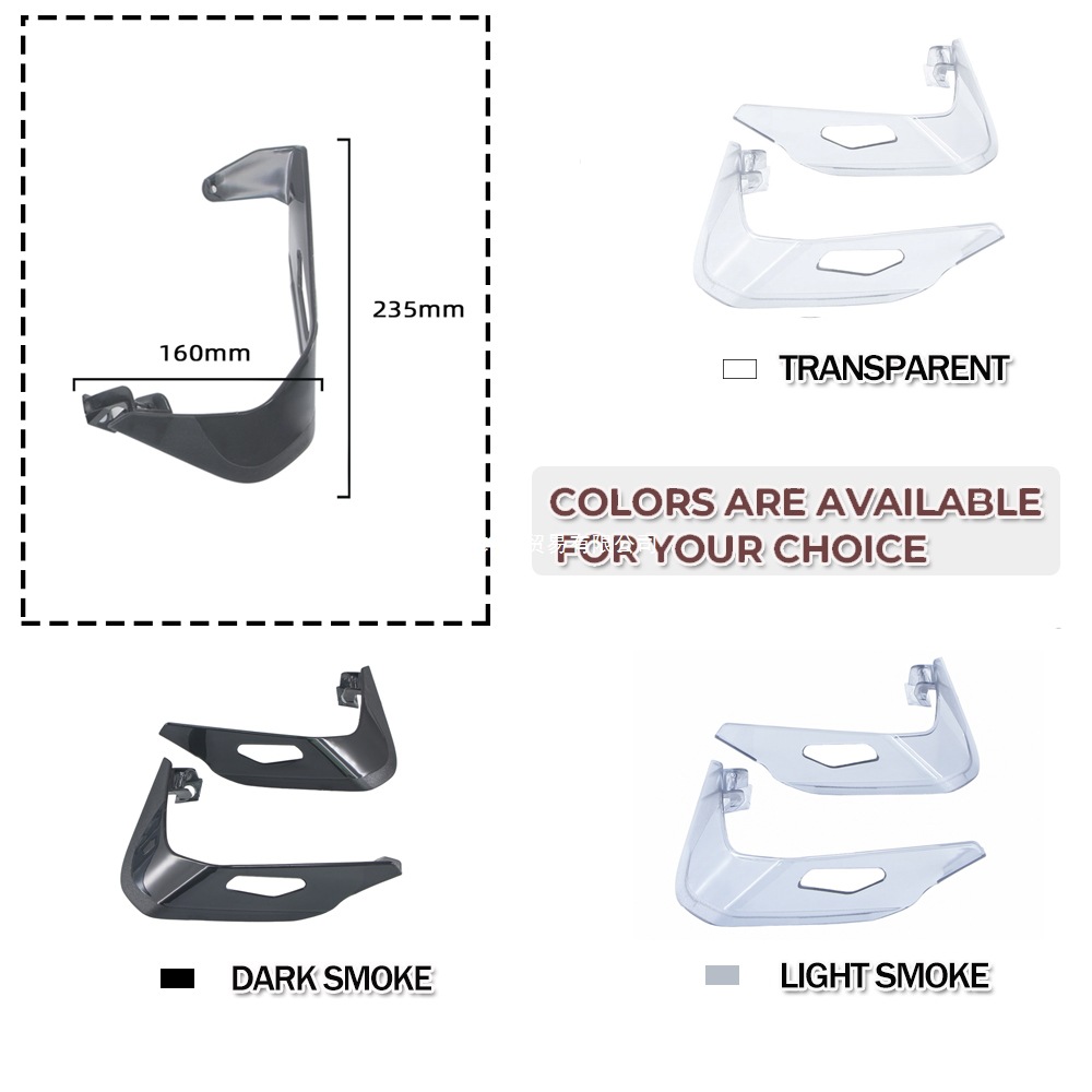 Applicable to Honda CRF 1100 L non-dual adventure 2020-2023 motorcycle windshield side panel rectification