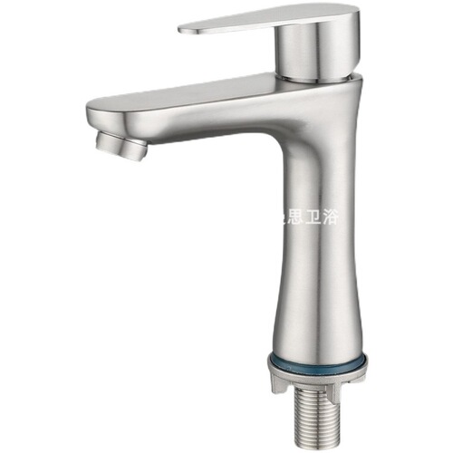 Single cold faucet balcony wash basin single hole above table basin wash basin bathroom bathroom cabinet basin basin faucet