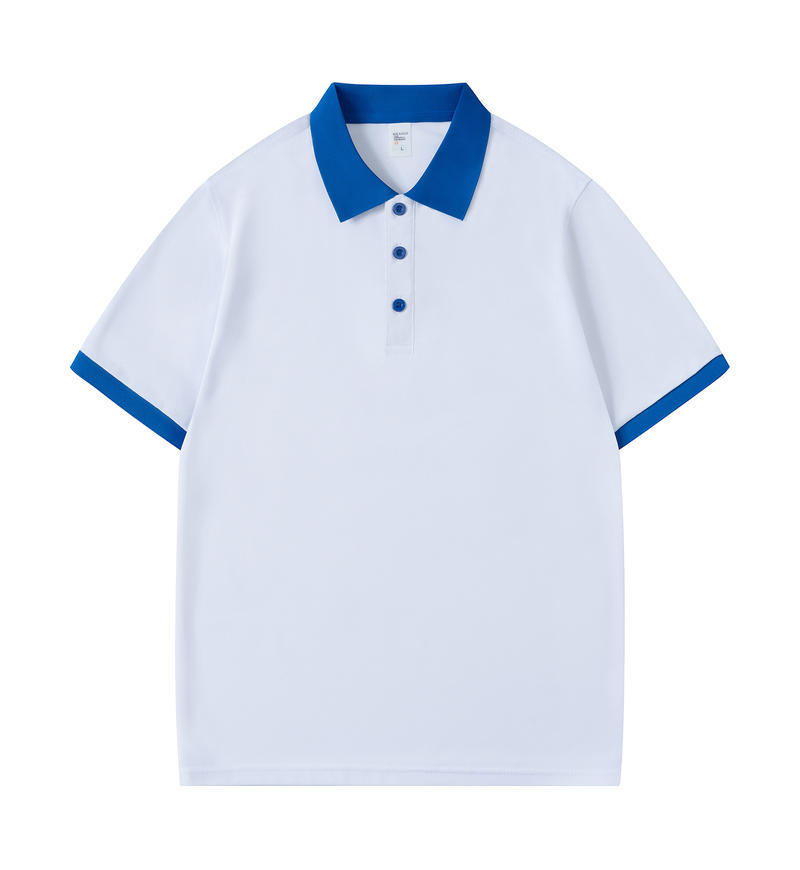 Blanco con azul