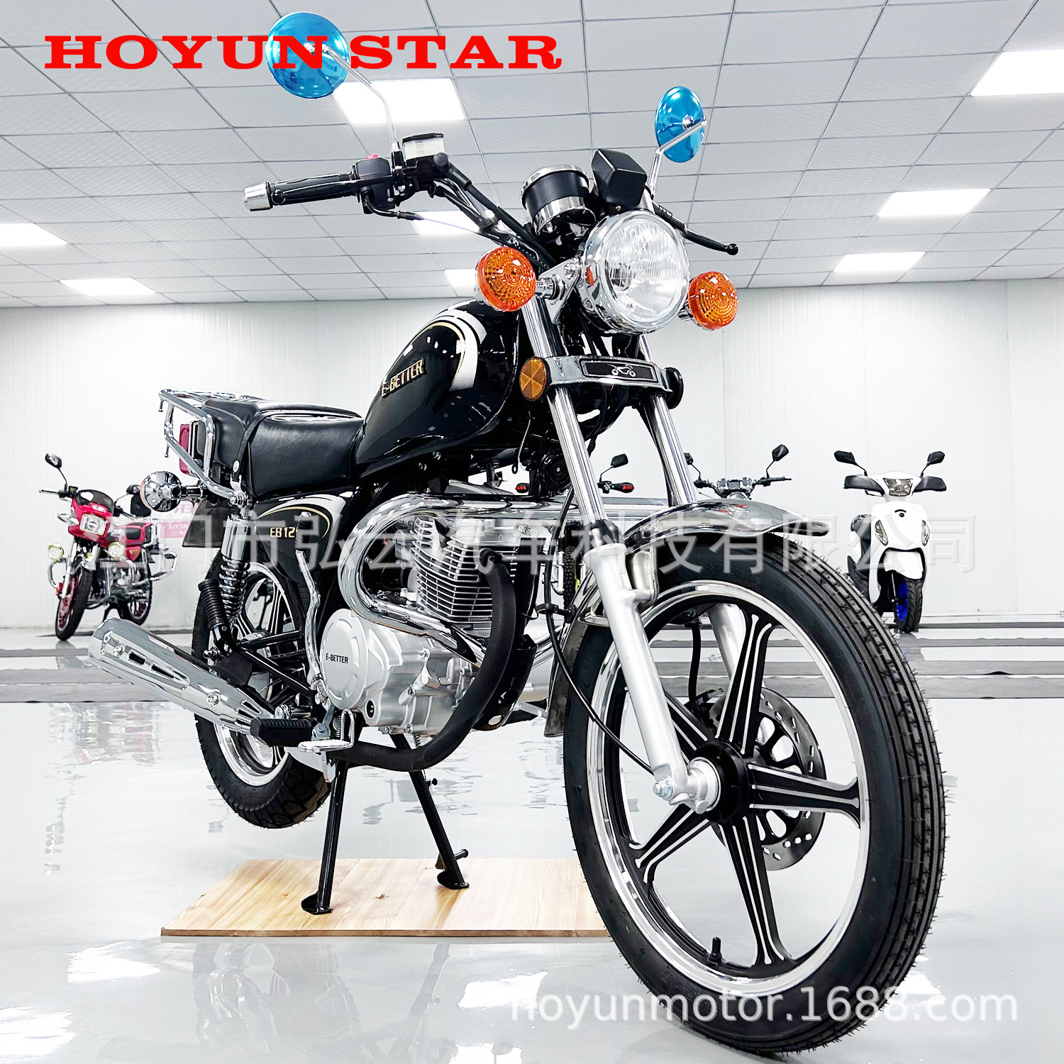 [Suporte directo de fábrica] exportación de comercio exterior transfronterizo África JAMBO GN125 Suzuki Prince Marco de motocicleta