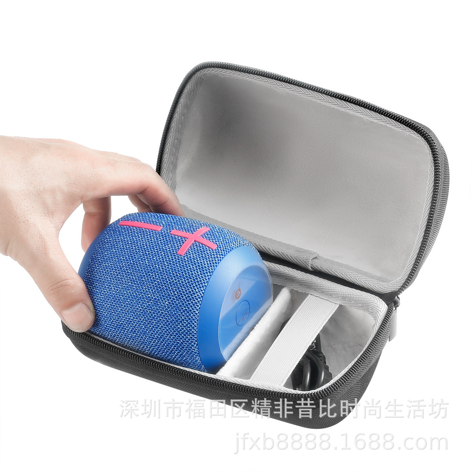 Logitech UE wonderboom3 Generación de almacenamiento bolsa inalámbrica Bluetooth altavoz organizador de almacenamiento bolsa cubierta protectora a prueba de polvo