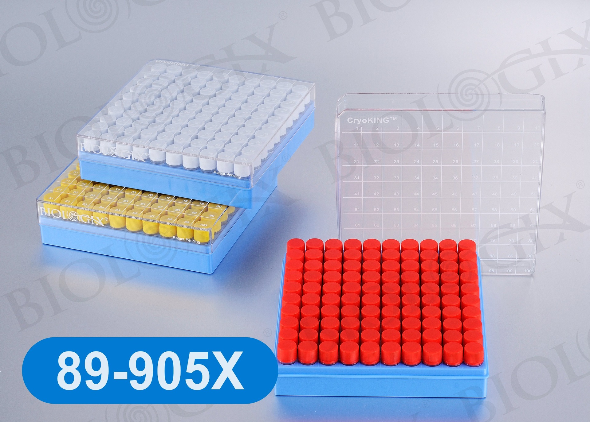 88-9050巴罗克0.5ml冻存管预置管底二维码可自动化扫描